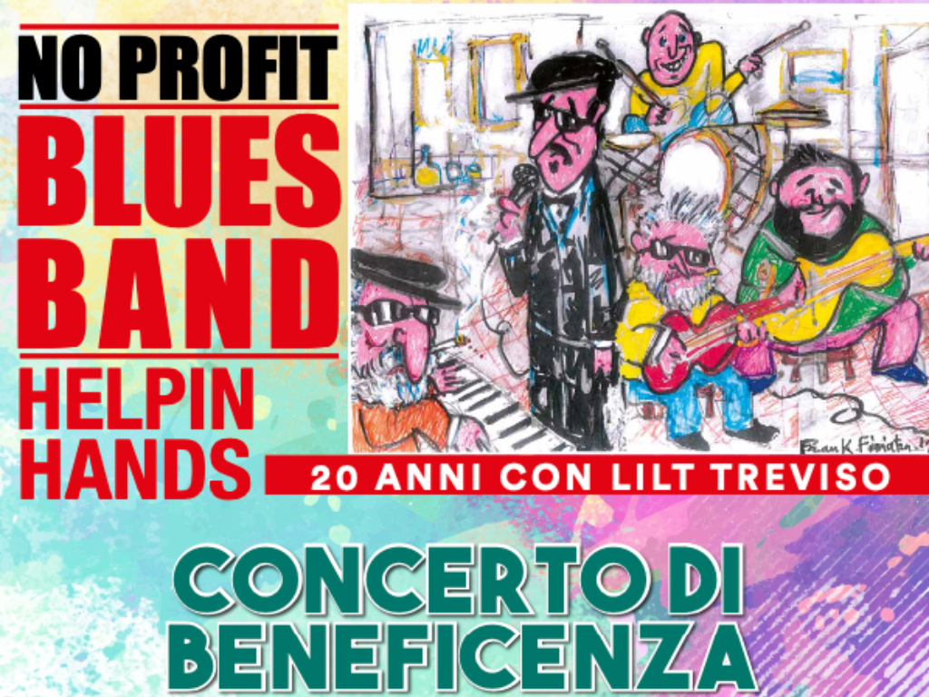 Concerto No Profit Blues Band - la musica a supporto della prevenzione